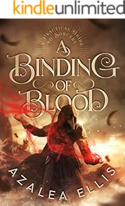 Cover of A Binding of Blood: A Gaslamp University Hard Fantasy (A Practical Guide to Sorcery Book 2)