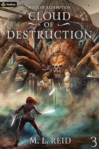 Cover of Cloud of Destruction: A Post-Apocalyptic LitRPG (Mists of Redemption Book 3)