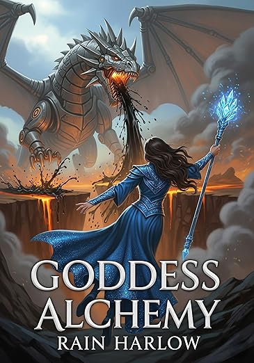 Cover of Goddess Alchemy: An Isekai LitRPG Fantasy (The Mirror World Progression Saga Book 6)