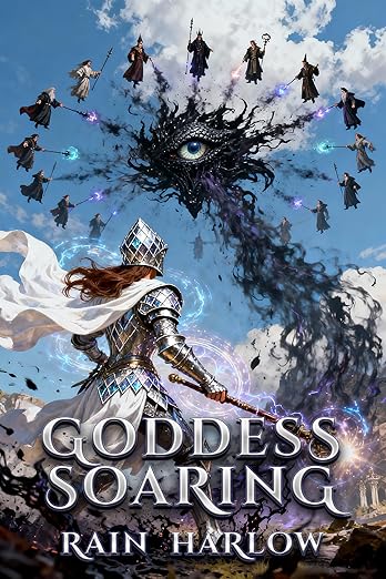 Cover of Goddess Soaring: An Isekai LitRPG Fantasy (The Mirror World Progression Saga Book 7)