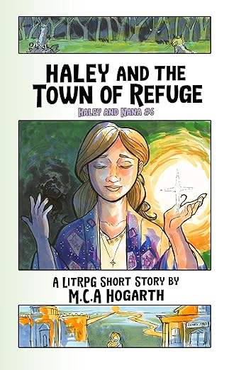 Cover of Haley and the Town of Refuge (Haley and Nana Book 6)