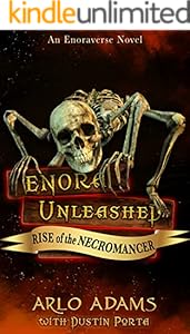 Cover of Rise of the Necromancer: A LitRPG Fantasy Adventure (Enora Unleashed Book 4)