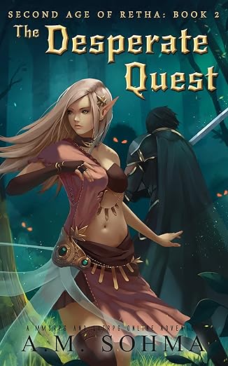 Cover of The Desperate Quest (Second Age of Retha Book 2)