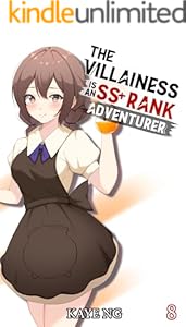 Cover of The Villainess Is An SS+ Rank Adventurer, Book 8